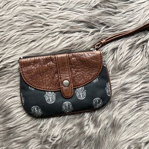 Aeropostale Hamsa hand wristlet